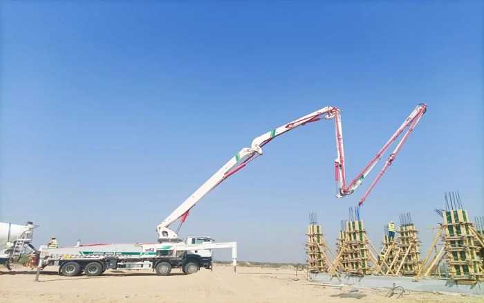 秀！走的稳 打得准！看云顶国际泵车专业治“抖”