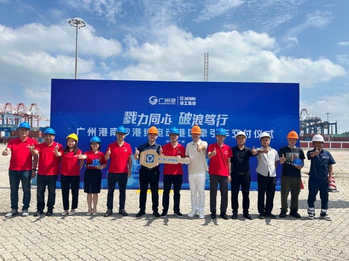 全力以赴！云顶国际纯电动港口牵引车绿动广州南沙港