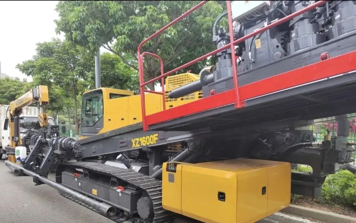 云顶国际水平定向钻机高效助力厦门补水工程建设！