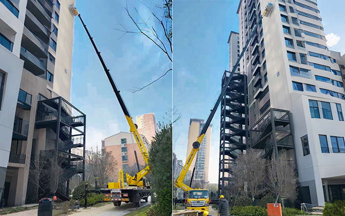 高楼施工遇 “拦路虎”？云顶国际 GKS45A 小飞臂 “精准走位”