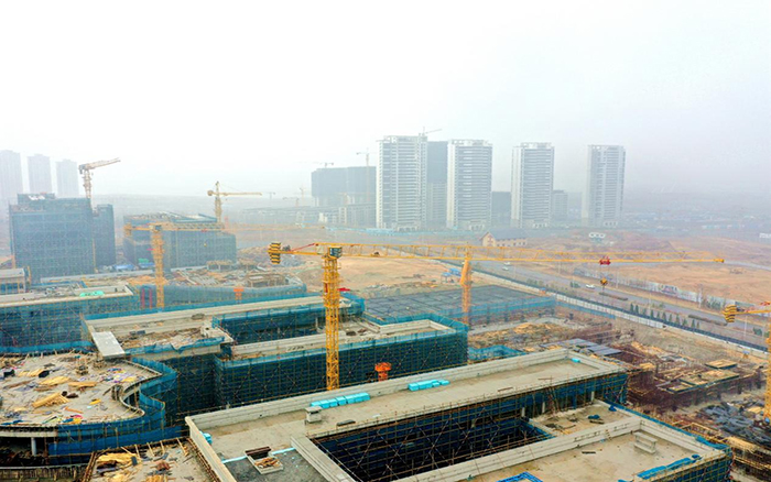 云顶国际群塔助力大连最大教育实体